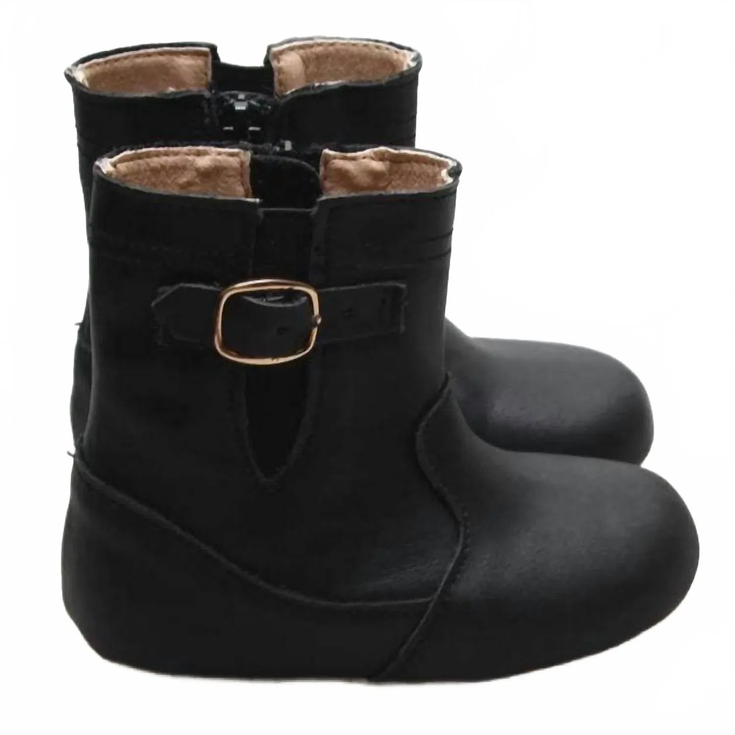 Детские сапоги для девочек с молнией Midnight Riding Boot Little Love Bug, черный