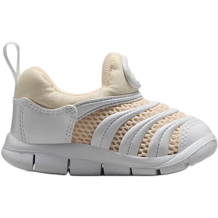 Динамо free cushioning, износостойкие низкие детские ботинки infant and toddler Nike, белый — фото 3