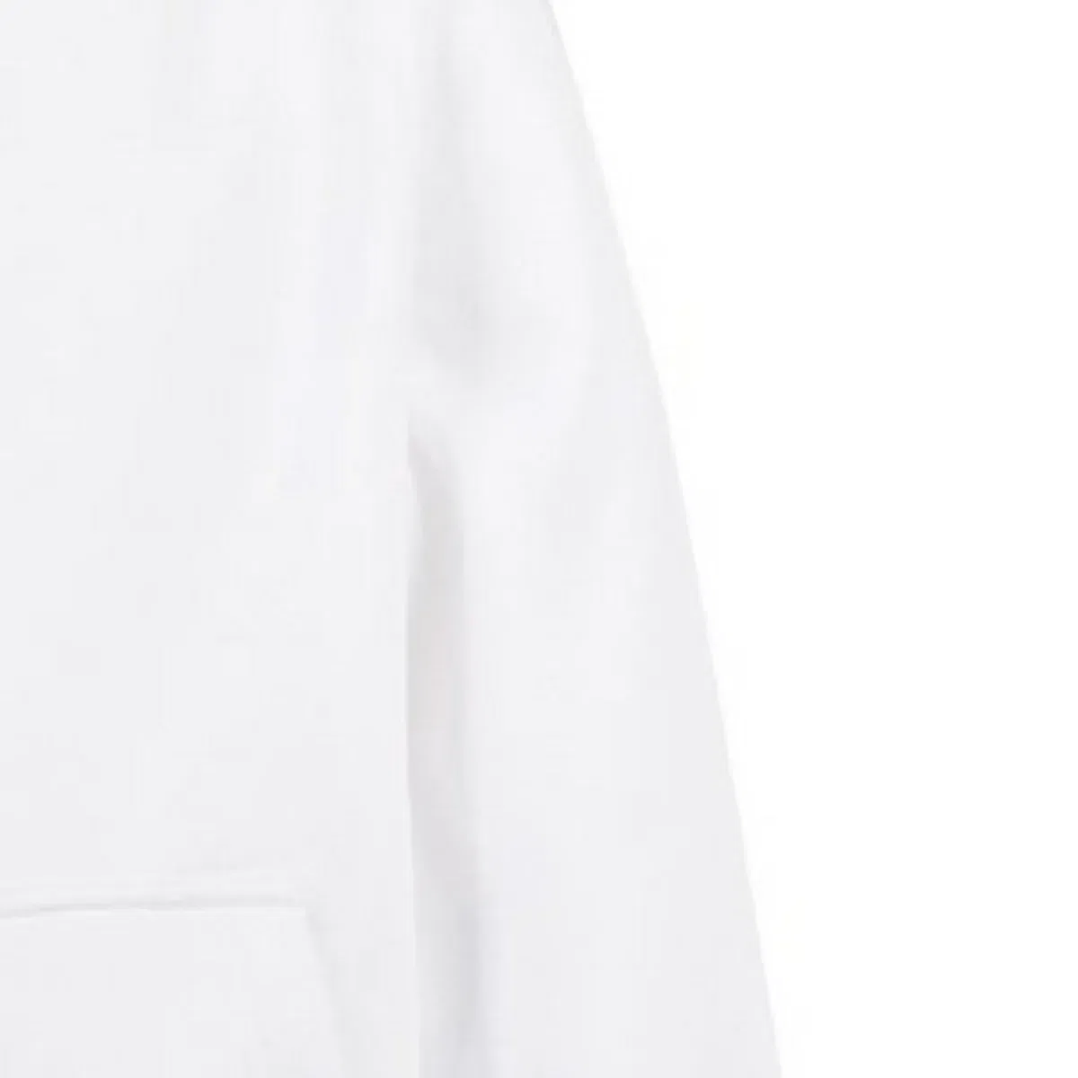 Худи на молнии Basic Full Zip Hoodie Build Your Brand, White — фото 2