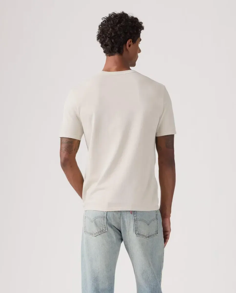 Мужская футболка с коротким рукавом Levi's, Beige — фото 2