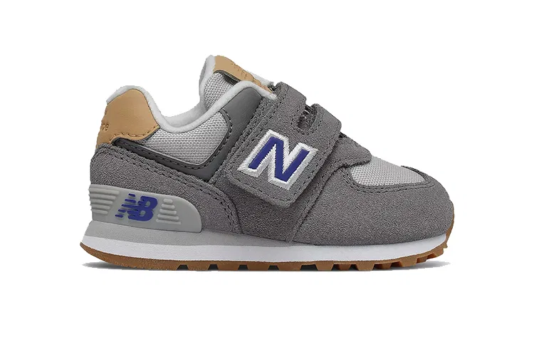 Детские кроссовки для мальчиков с низким верхом New Balance NB 574, Castle Gray — фото 3