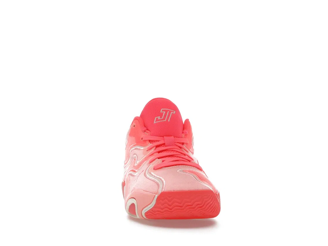 Детские кроссовки для мальчиков с ярким дизайном Jordan Tatum 3 Jordan, Pink Tint/Guava Ice/Lava Glow/Hot Punch — фото 2