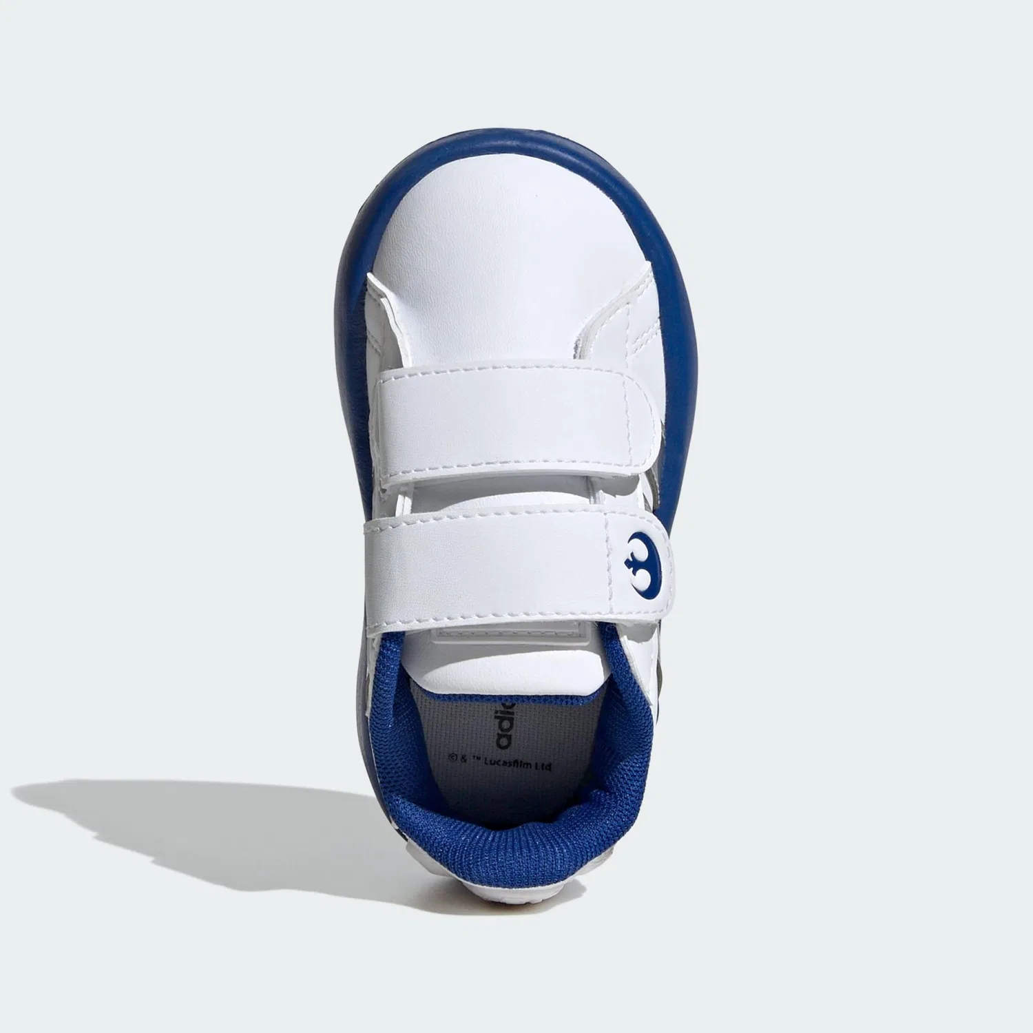 Детские кроссовки Star Wars Grand Court 2.0 Adidas, Weiss Silber Konigsblau — фото 4