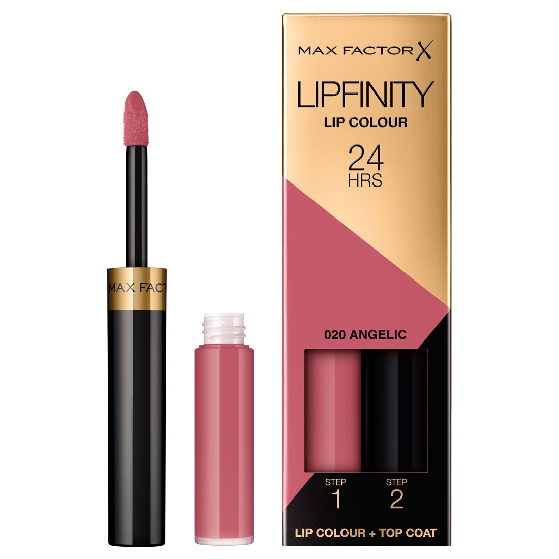 

Двухфазная стойкая помада Max Factor Lipfinity Lip Colour 24H, 020 Angelic