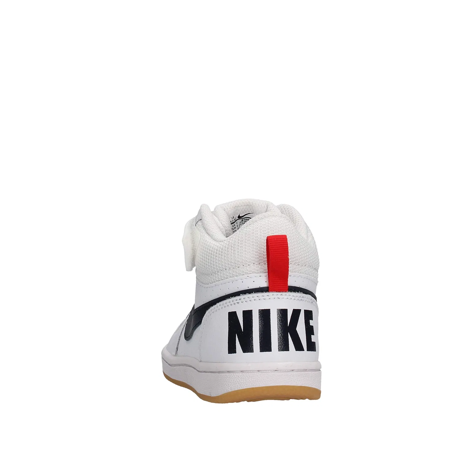 Детские баскетбольные кроссовки для мальчиков с высокой шнуровкой NIKE Court Borough Mid, Мультиколор — фото 3