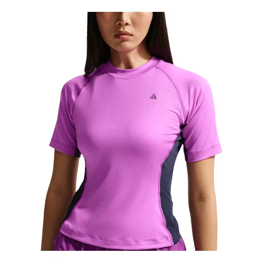 Женская футболка Nike ACG Dri-Fit Layer T-Shirt Vivid Purple, фиолетовый