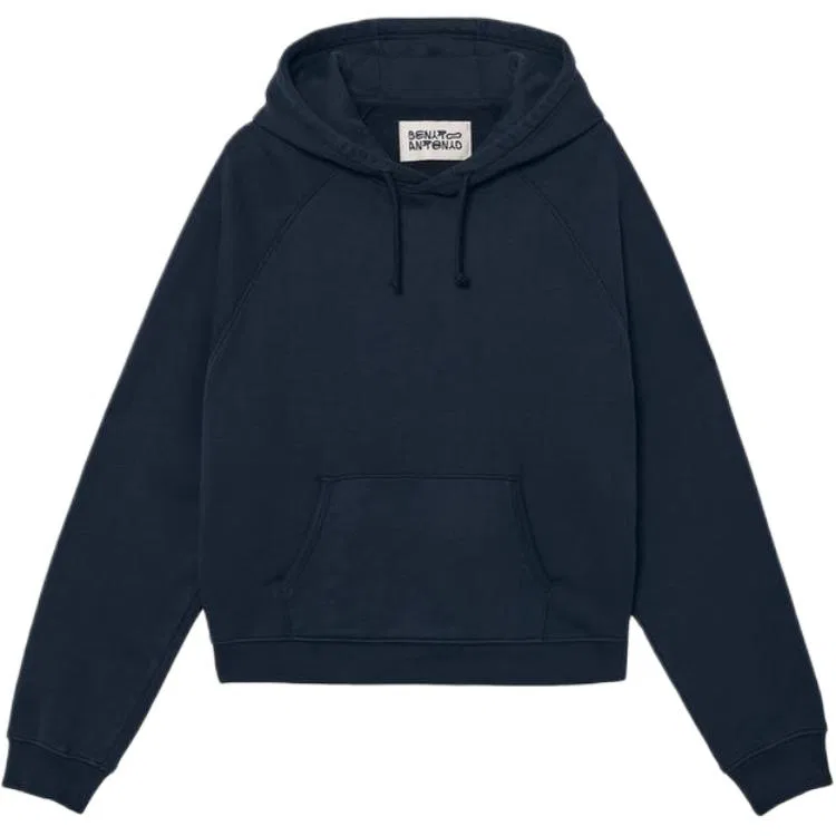 Мужская толстовка с капюшоном Sea Blue ZARA