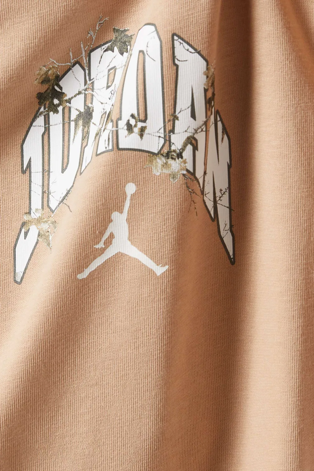 Футболка с принтом Jordan Brooklyn Realtree Nike, коричневый — фото 4