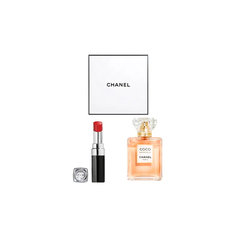 Женский подарочный набор Miss Cocoa с парфюмерной водой и блеском для губ, CHANEL, Amber — фото 4