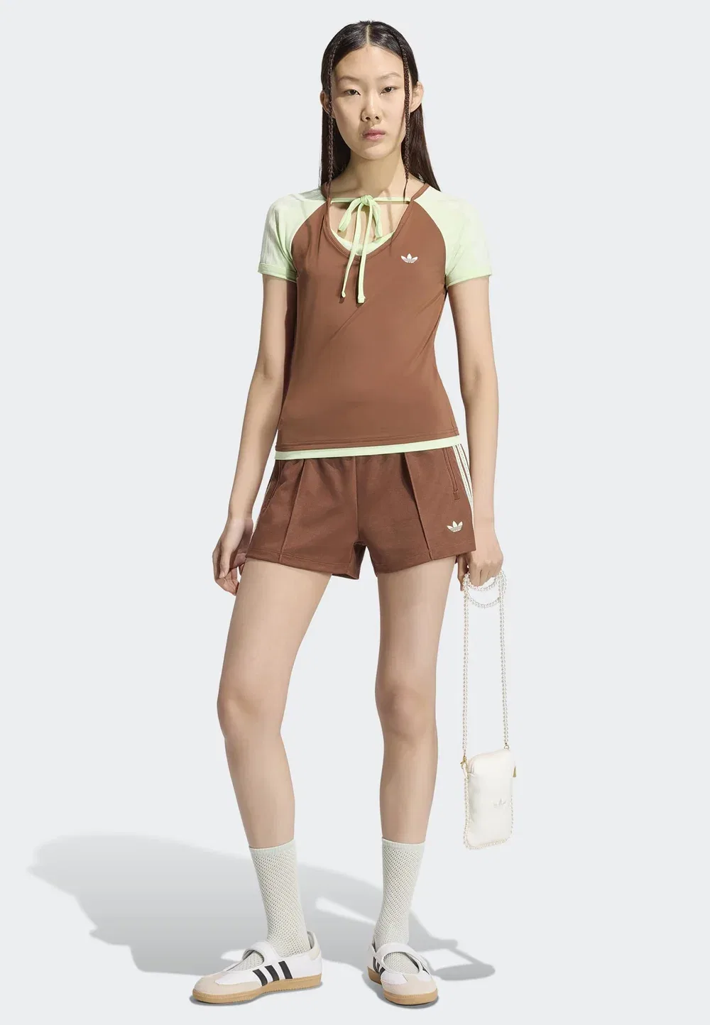 Летнее сияние - спортивные штаны Adidas Originals, Preloved Brown