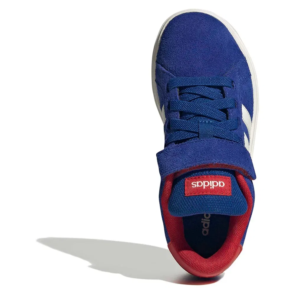 Детские кроссовки для девочек с ретро-дизайном Grand Court 00S Adidas, Blue — фото 2