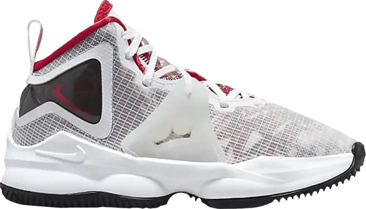 

Кроссовки Nike LeBron 19 'Sketch', белый