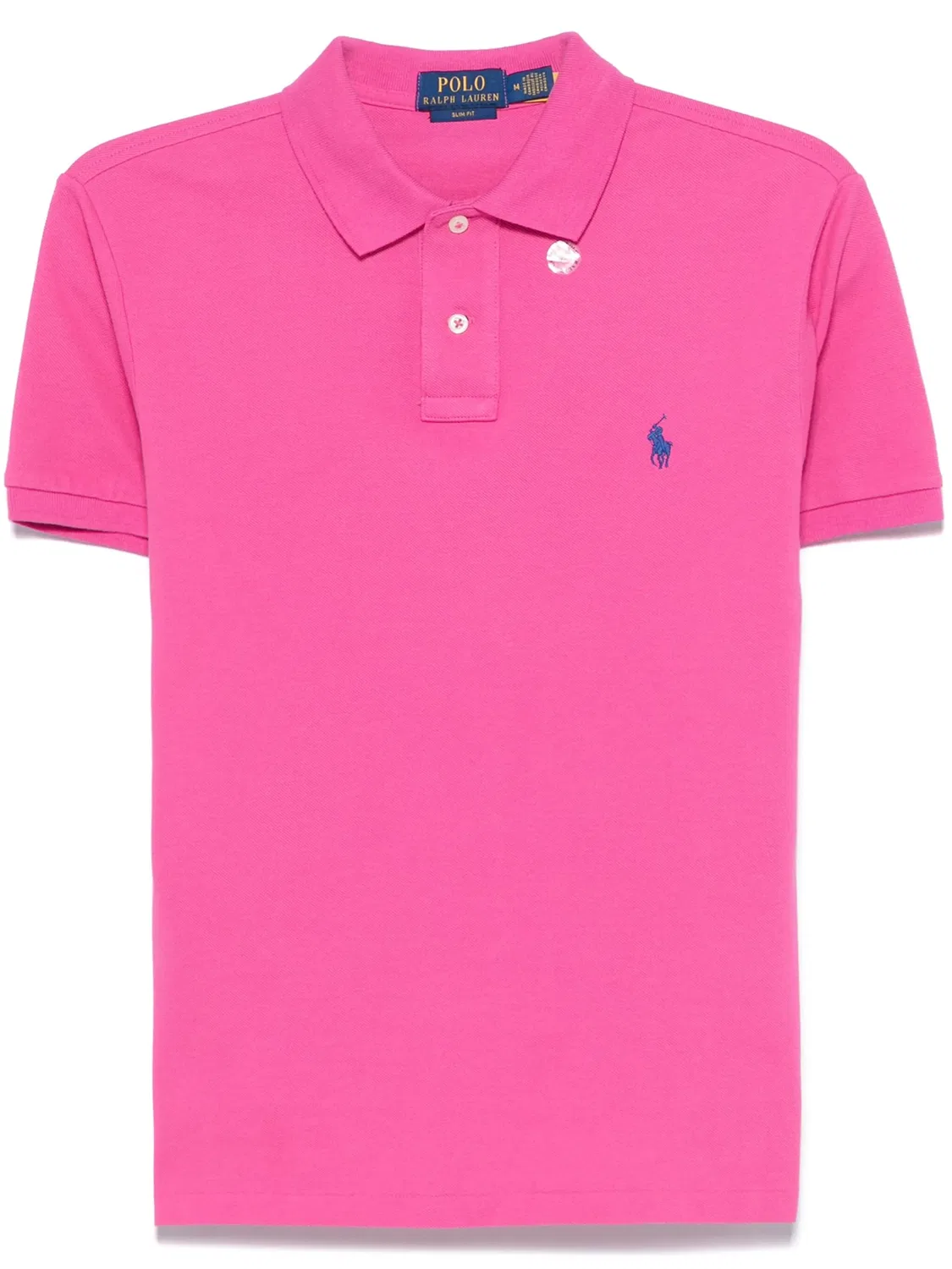 Футболка-поло с вышивкой пони Polo Ralph Lauren, розовый