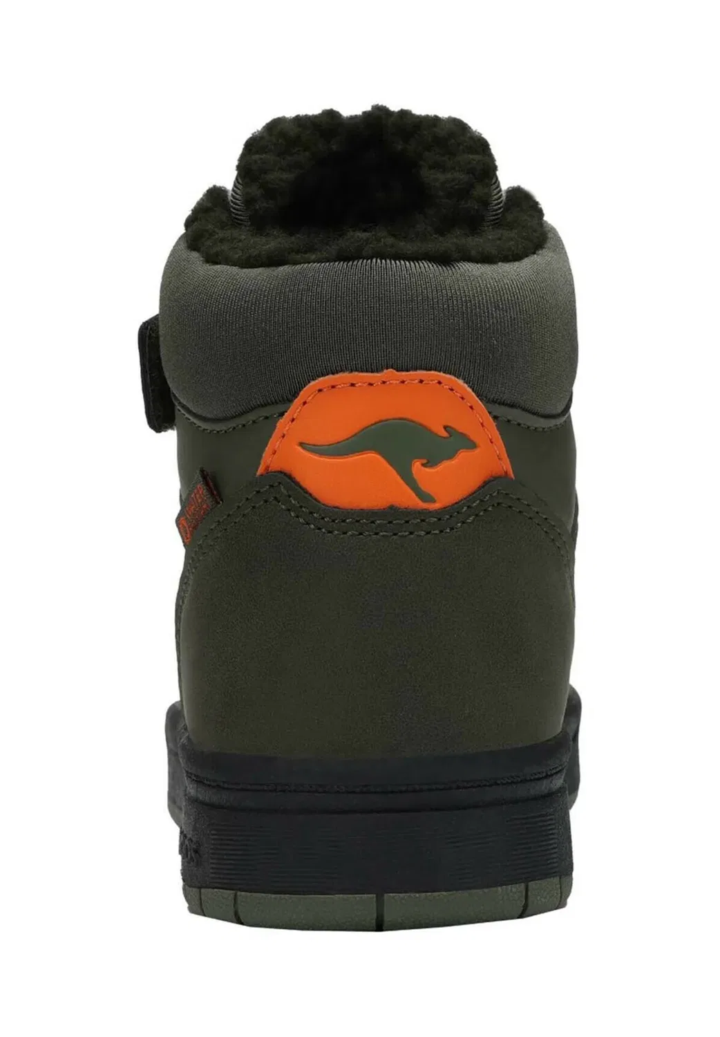 Кроссовки Bound mid унисекс - обувь для скейтбординга Kangaroos, Military Green Flame — фото 4