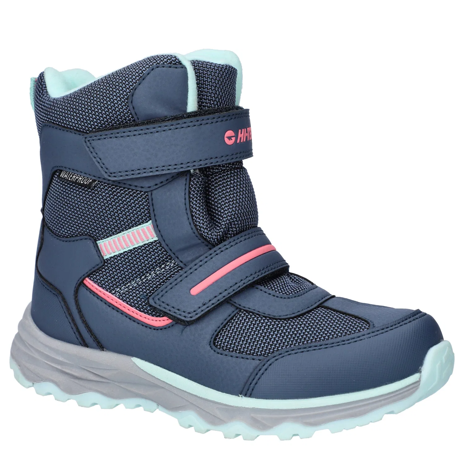 Детские кроссовки водонепроницаемые Penguin Hi-Tec, Blue/Pink