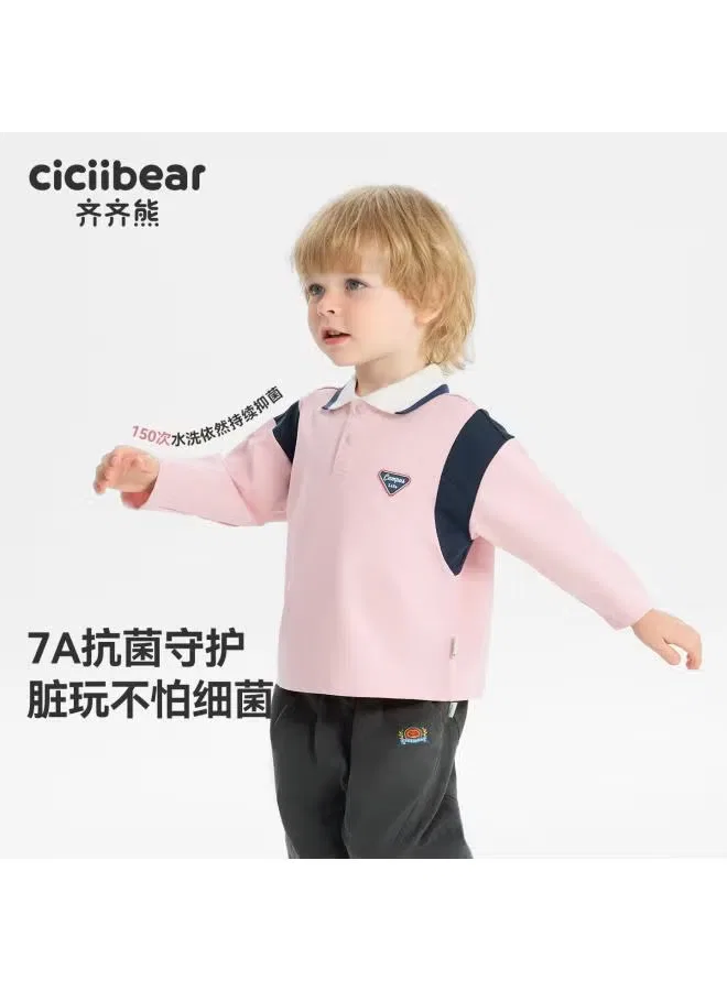 Лонгслив с воротником поло Ciciibear