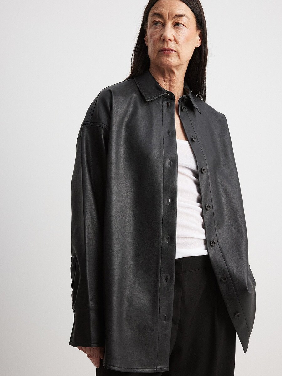 

Рубашка NA-KD Blouse, черный