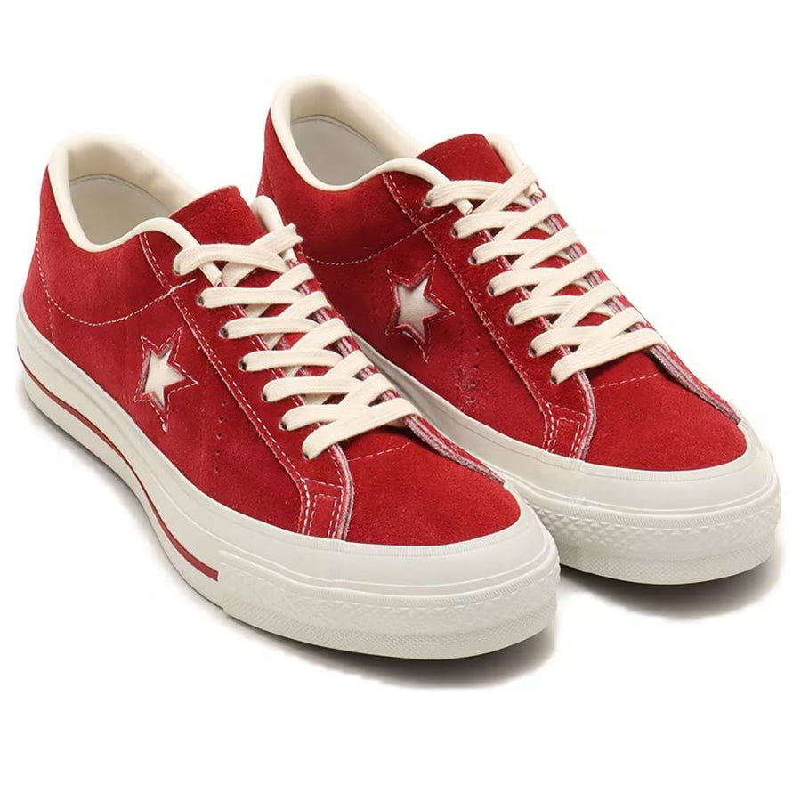 Кроссовки Converse One Star Vintage Made in Japan 'Red White', красный — фото 3