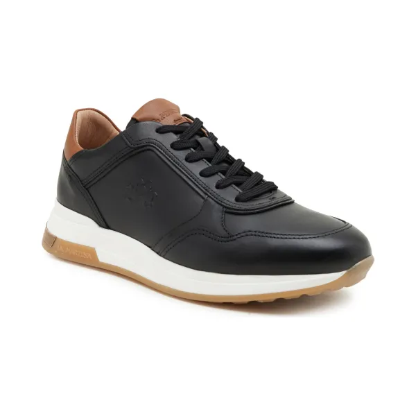 

Кожаные кроссовки мужские Buttero Shoes La Martina, черный
