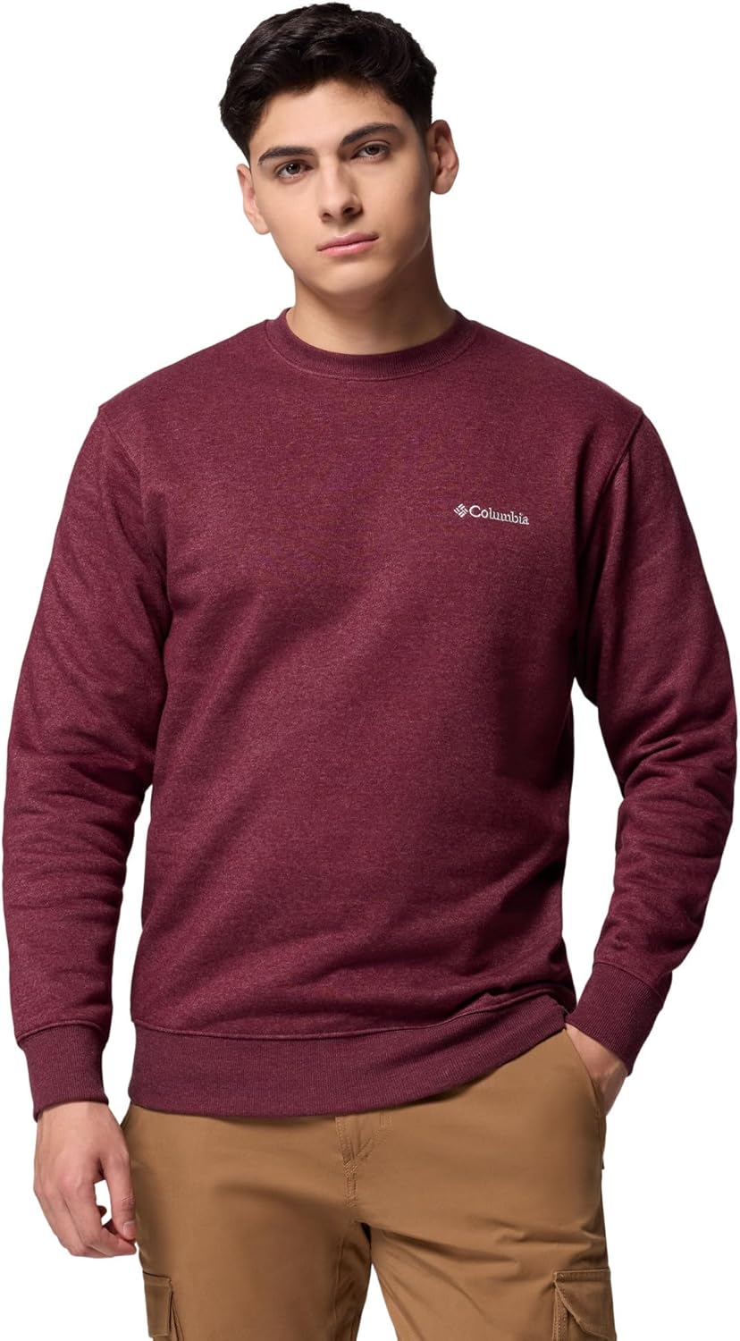 

Толстовка Columbia Men's Hart Mountain II Crew Neck, Rich Wine Heather
