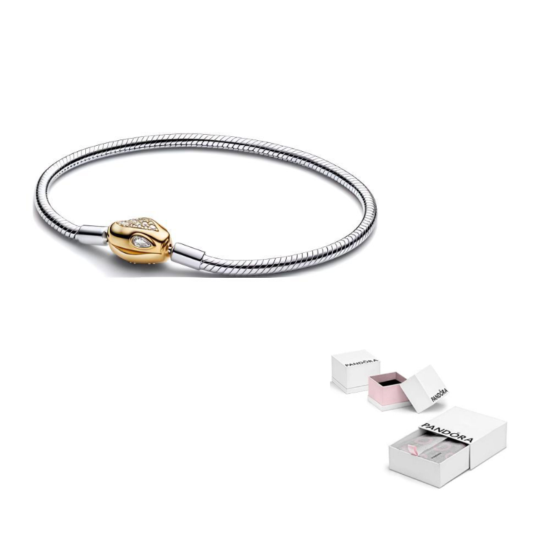 

Pandora Браслеты из стерлингового серебра 925 пробы для женщин серебро/золото