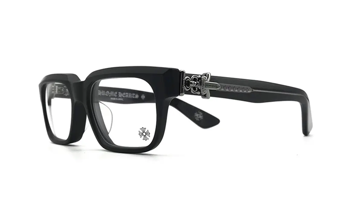 

Chrome Hearts Прямоугольные очки Unisex Black