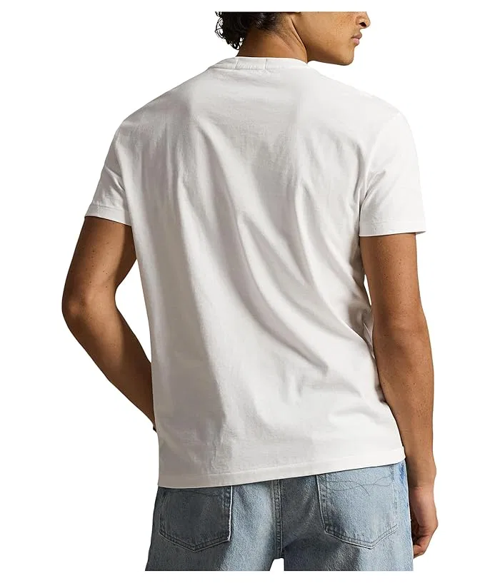 Футболка классическая Polo Bear Polo Ralph Lauren, White/Summer Bear — фото 3