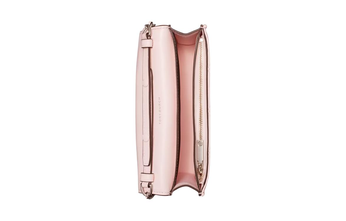

Сумка через плечо Fleming Leather, поясная сумка, кошелек женский Cotton Candy Pink TORY BURCH