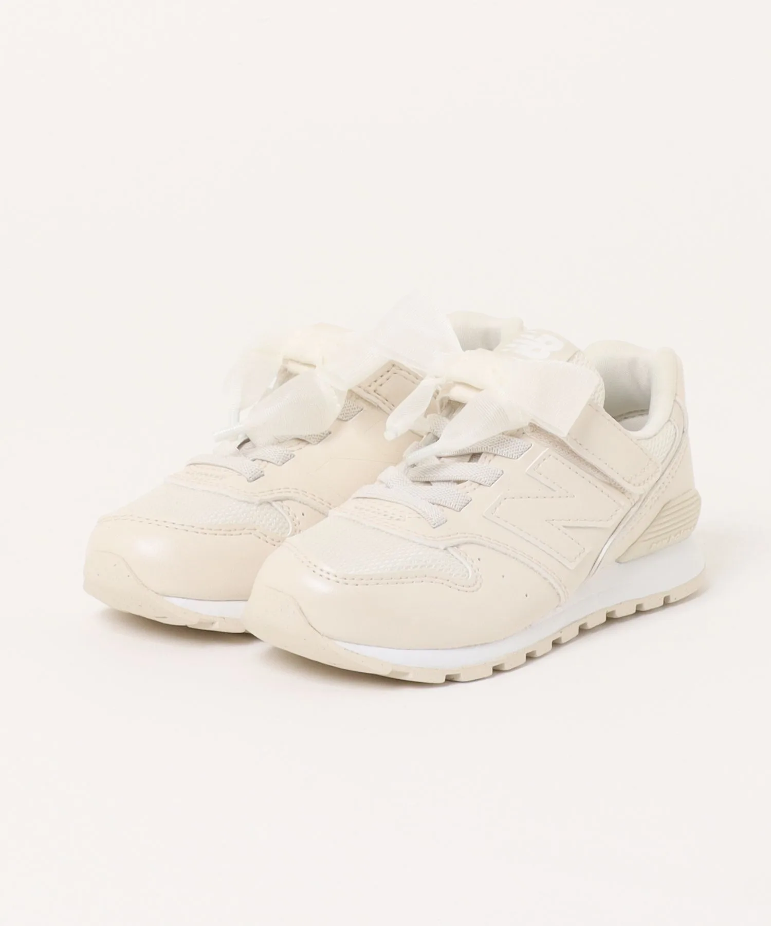Детские кроссовки с липучками New Balance 996 v3 Y996 4VD бежевые