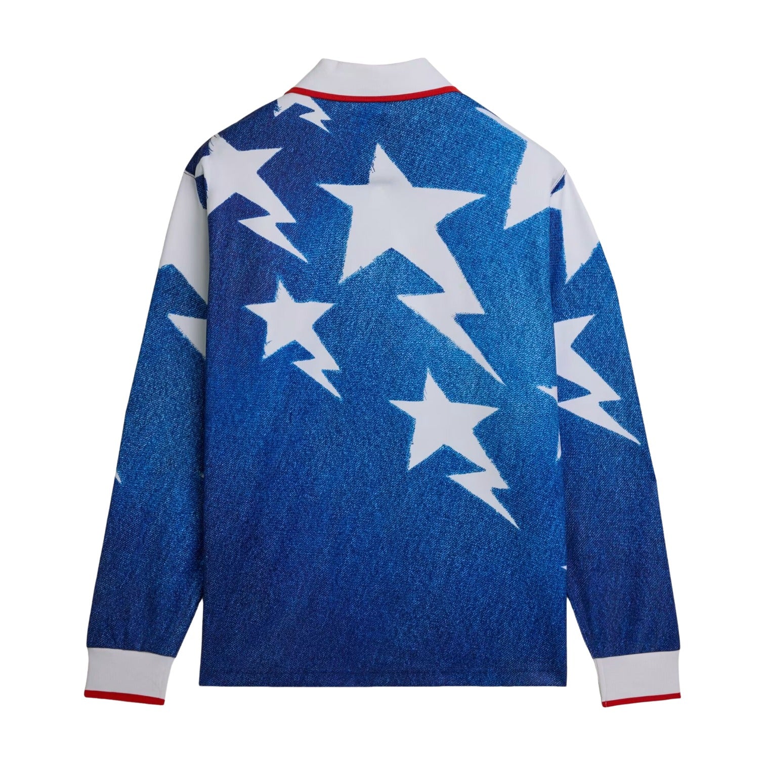 Футболка Adidas x Bape LSL Star 'Medium Blue Denim' — фото 2