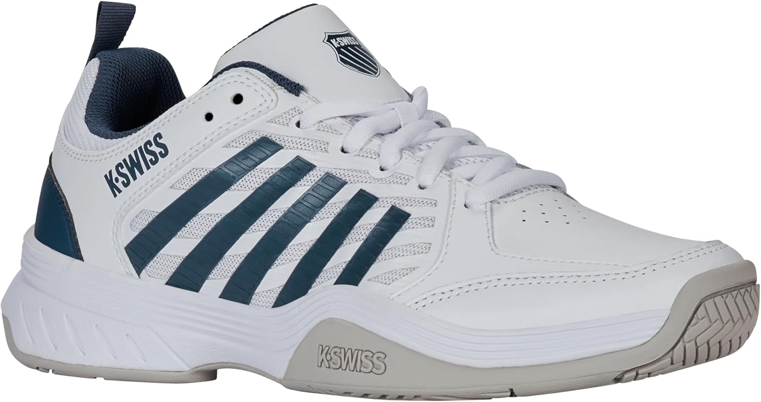 Мужские теннисные кроссовки K-Swiss Court Express 2, белый/синий — фото 2
