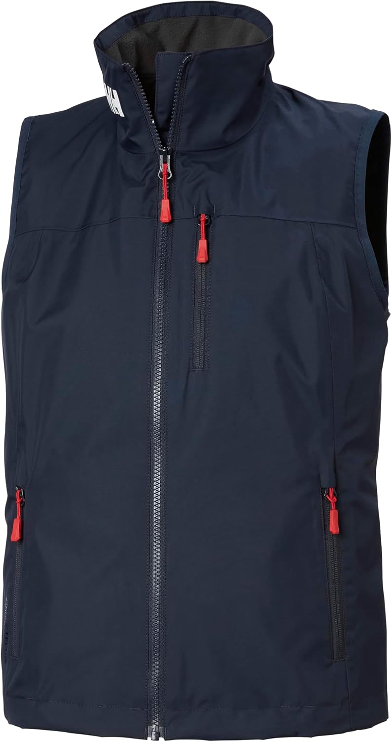 

Жилет Helly-Hansen Crew Vest 2.0 для женщин - легкая куртка, ветровка, водонепроницаемое пальто для парусного спорта и активного отдыха Helly Hansen, 597 Navy