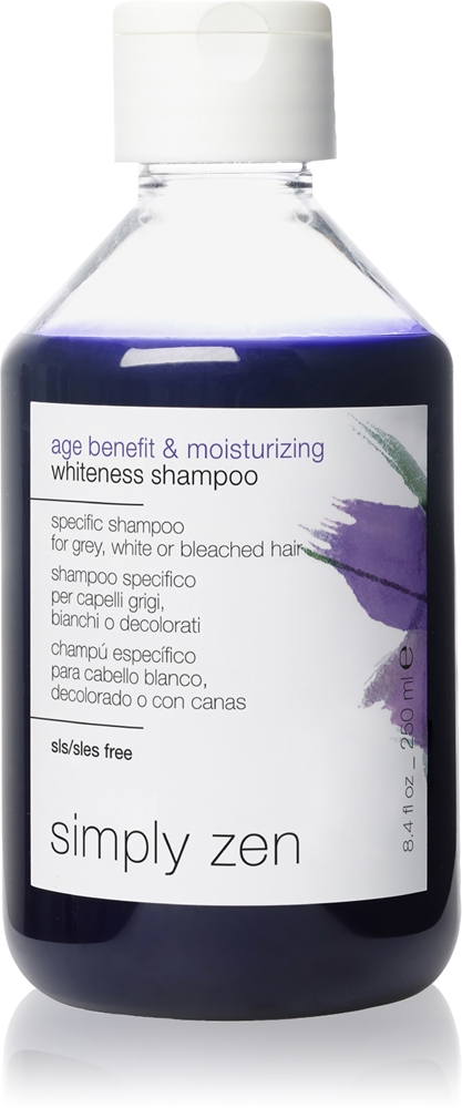 

Увлажняющий тонизирующий шампунь с омолаживающим эффектом для обесцвеченных или осветленных волос Simply Zen, 250 мл