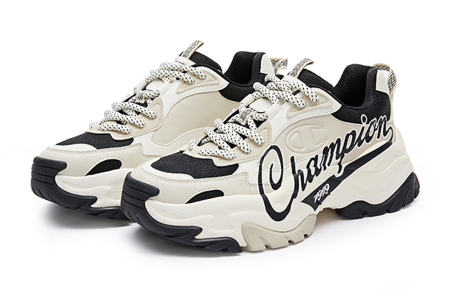 Мужские массивные кроссовки Champion Retro Sports, Black — фото 3