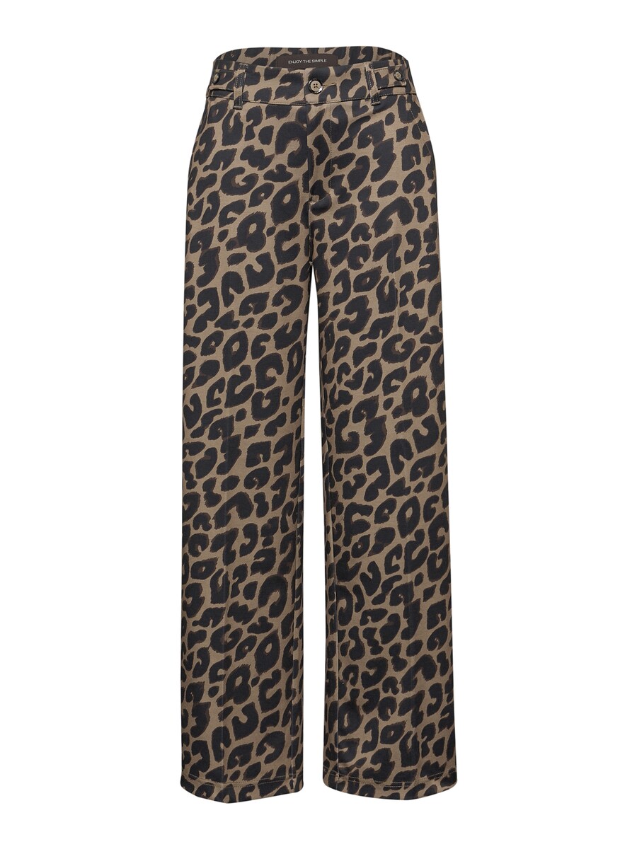 

Широкие брюки STREET ONE, светло-коричневый/темно-коричневый