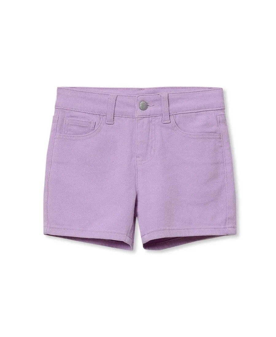 Детские твиловые шорты с пятью карманами Lands' End, Lavender