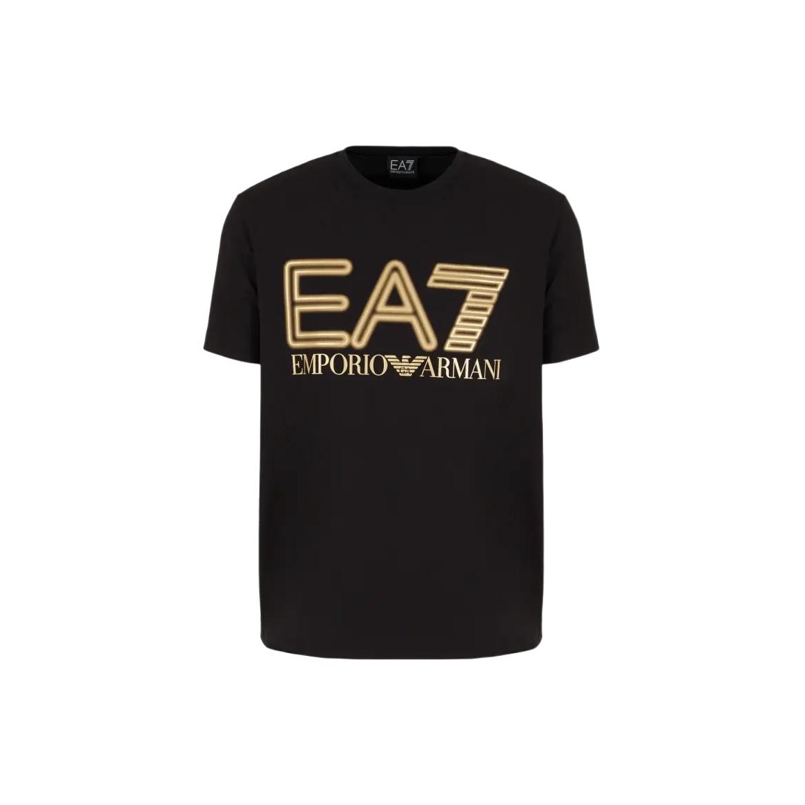

Футболка с логотипом EMPORIO ARMANI, черный