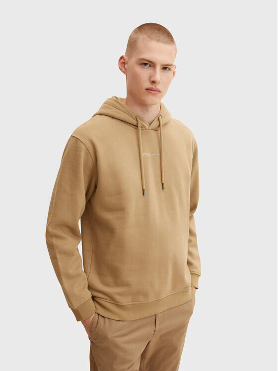 

Толстовка обычного кроя Tom Tailor Denim, бежевый