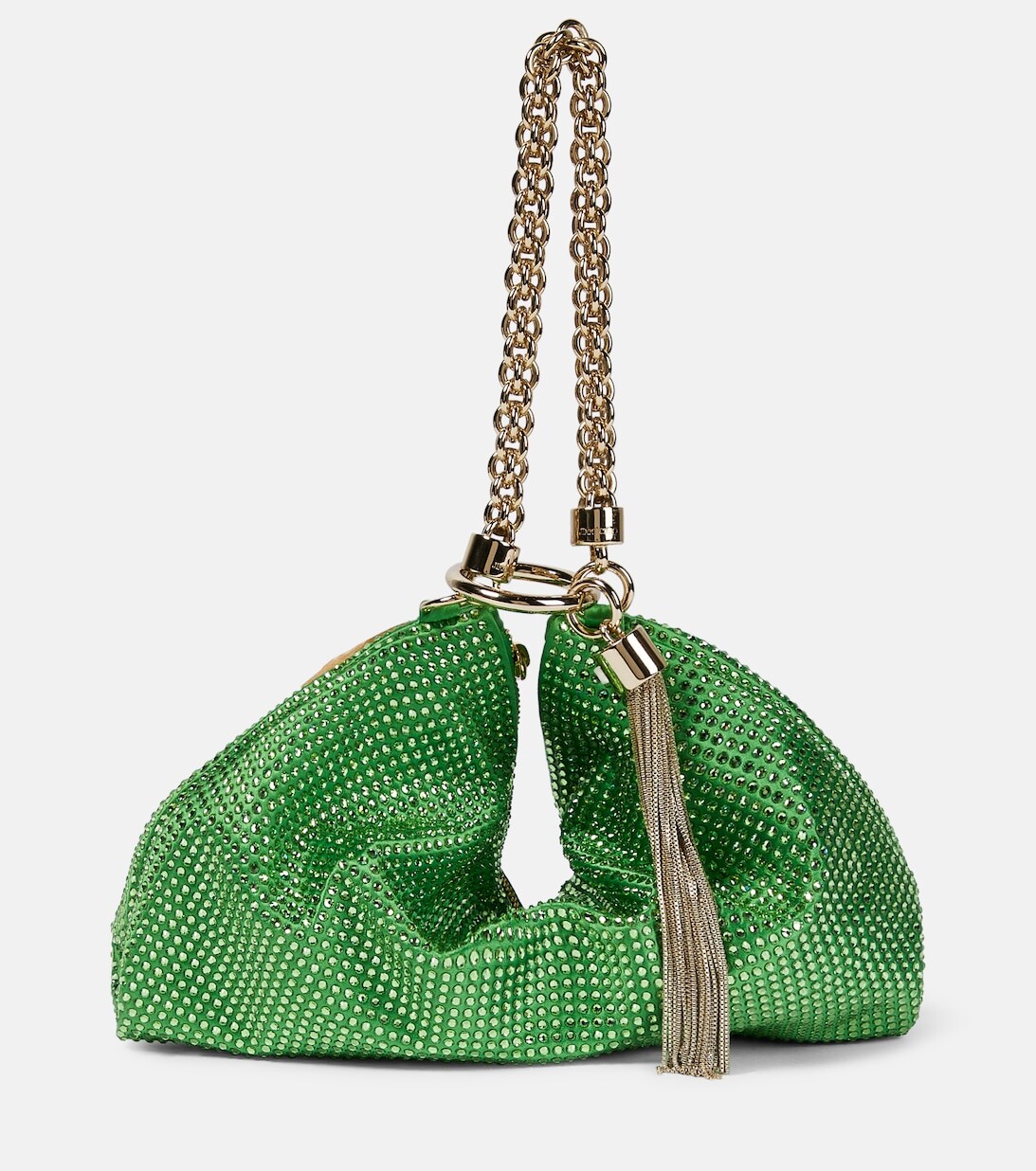 

Клатч Callie с кристаллами Jimmy Choo, зеленый