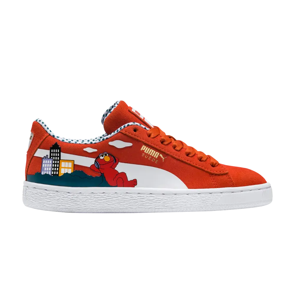 

Кроссовки Sesame Street x Suede Jr Puma, красный