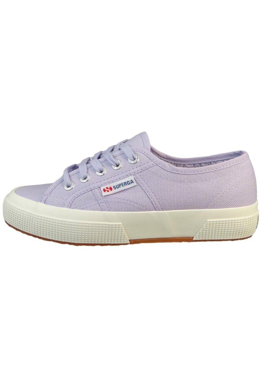 Полукеды Superga, фиолетово-сиреневый f слоновая кость — фото 3