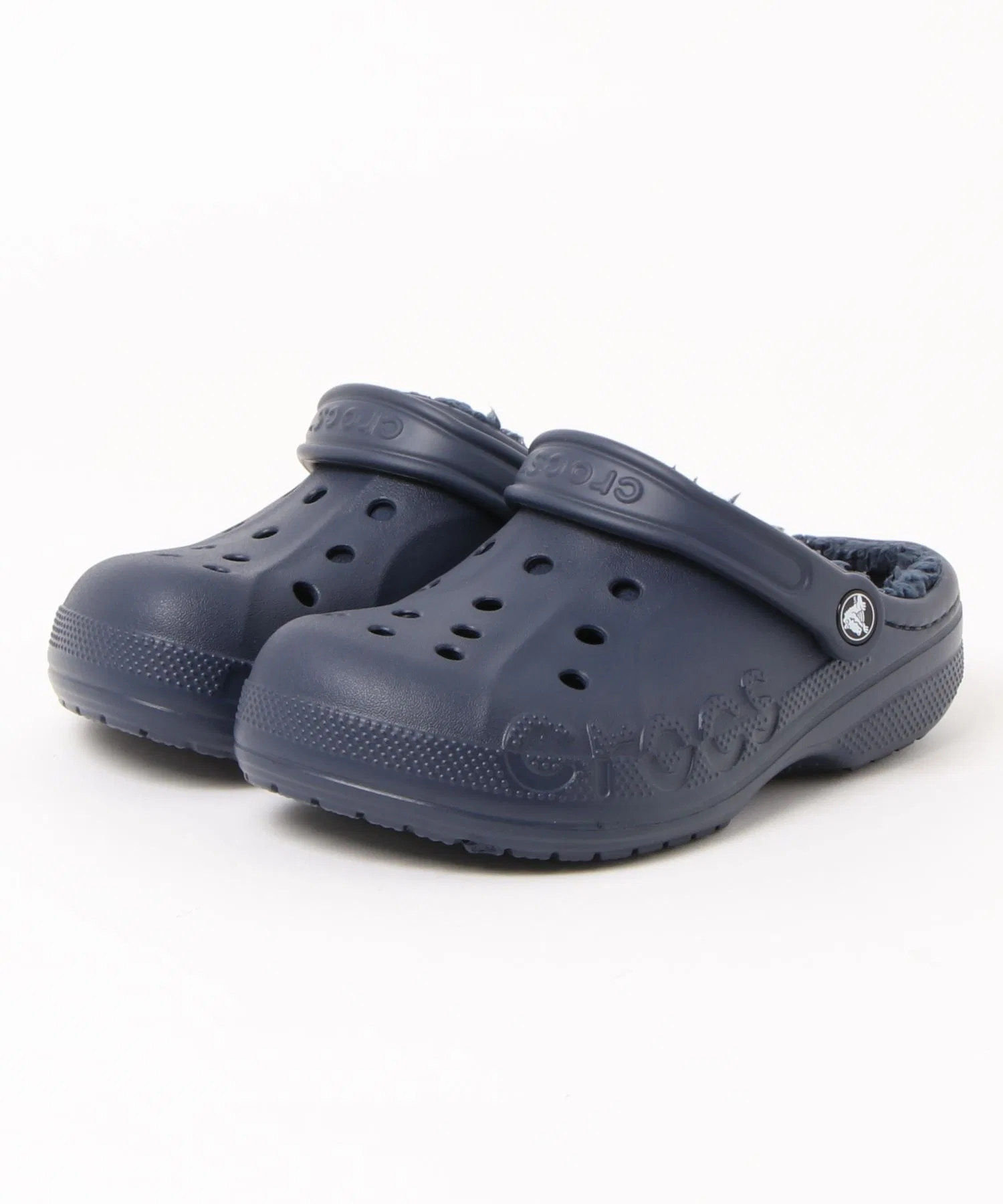 Унисекс сабо Crocs Baya Lined Clog тёмно-синие