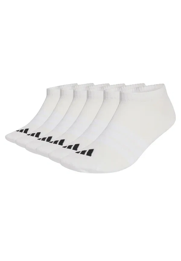 Носки спортивные Adidas Performance Thin Light Essentials Low Cut 6 Pair Pack, белый