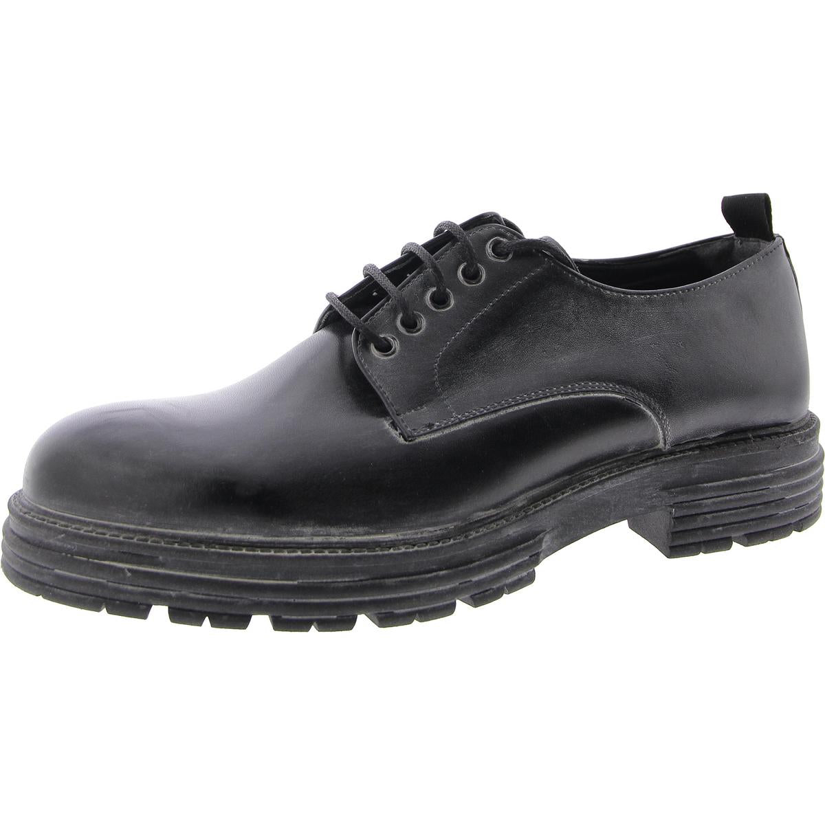 

Мужские оксфорды из искусственной кожи на шнуровке Steve Madden, черный
