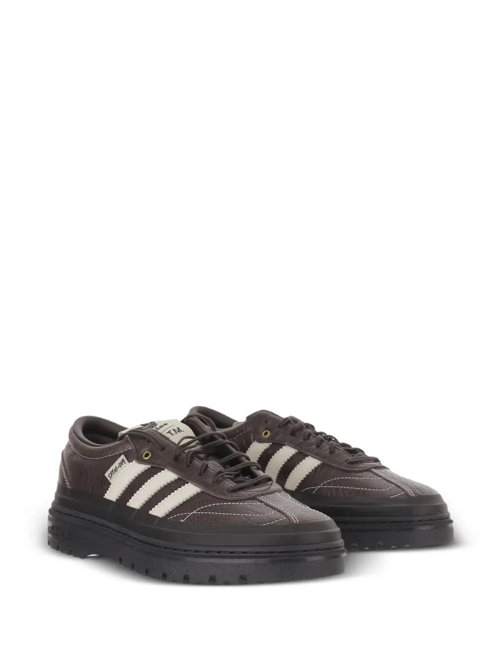 X Adidas 007 samba lx freizeit низкие кожаные кроссовки Song For The Mute, коричневый — фото 2