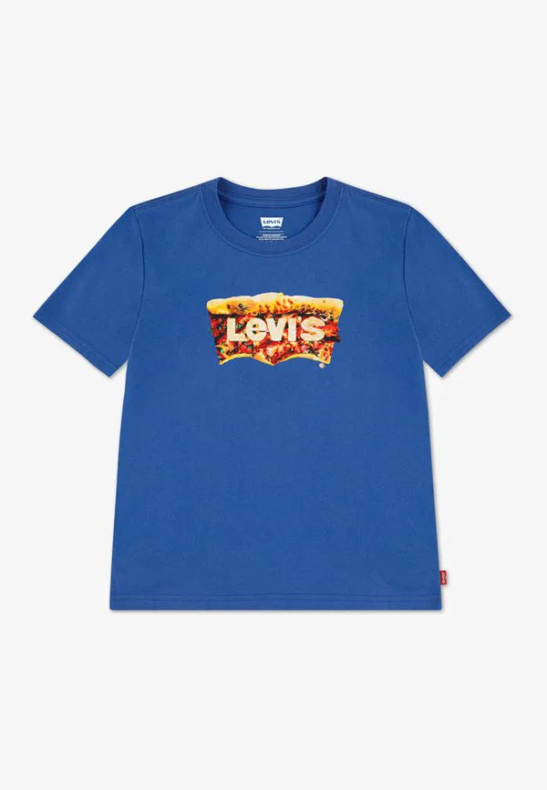 Футболка с принтом в виде крыла летучей мыши Levi'S, True Navy