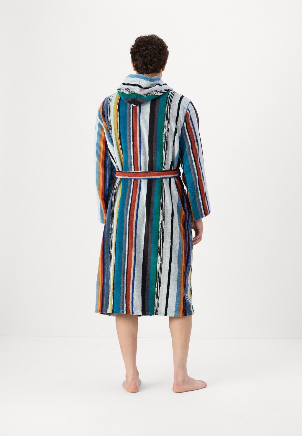 

Халат WOODEN BATHROBE HOODED UNISEX Missoni, черный