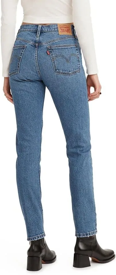 Levi's Женские джинсы 501 Skinny, индиго — фото 2