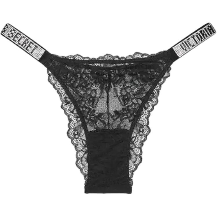 

Женские трусы 1 упаковка Victoria's Secret, черный