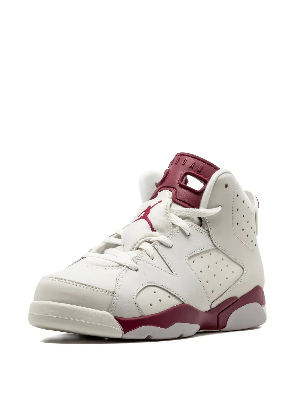 Кроссовки Air Jordan 6 Retro "Maroon" Hightop Jordan Kids, нейтральный